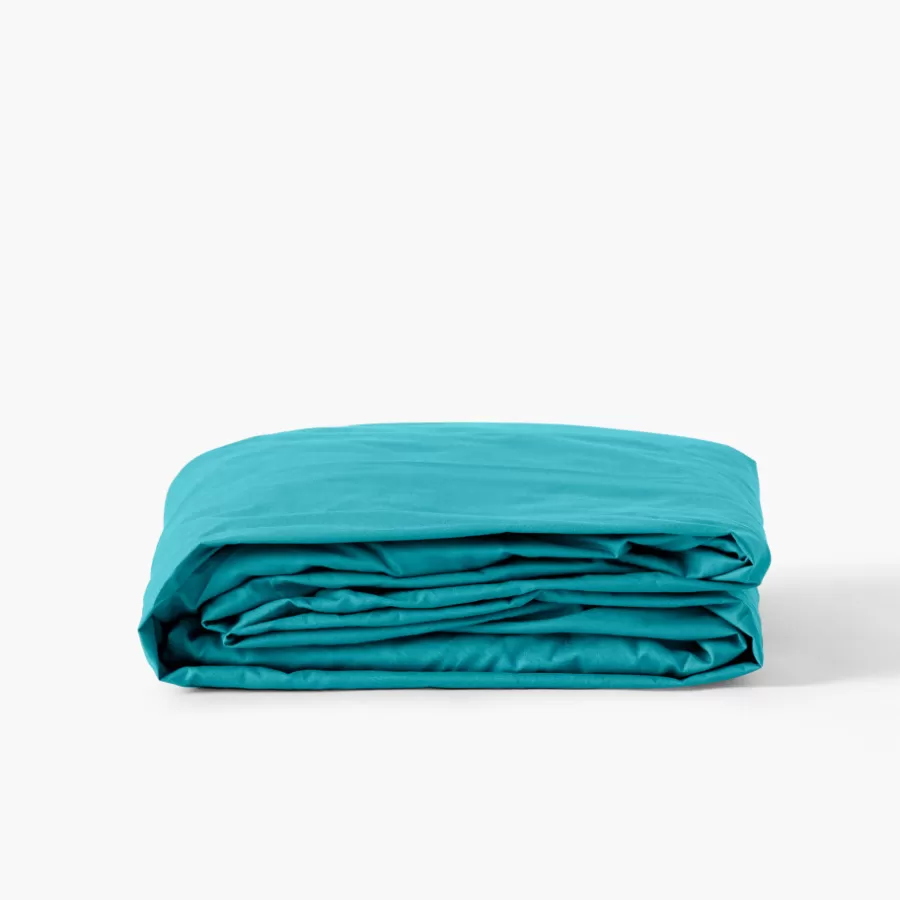 Carré Blanc Draps Housse | Drap housse percale de coton Neo canard